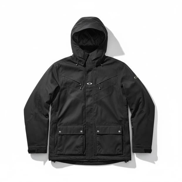 오클리 아카이브 고프코어 파카 블랙 바람막이 L