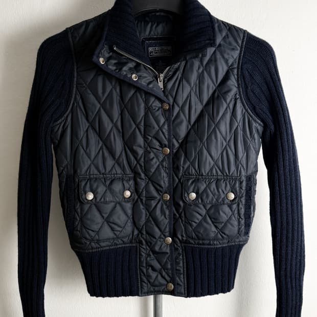 Polo Jeans Company Quilted Bomber Jacket