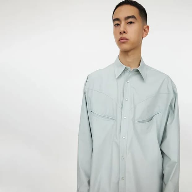 유스 23SS Western Shirt Mint