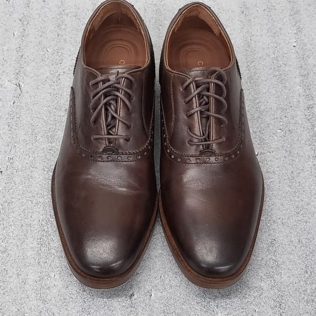 콜한 남성 가죽 로퍼 7.5사이즈,255mm