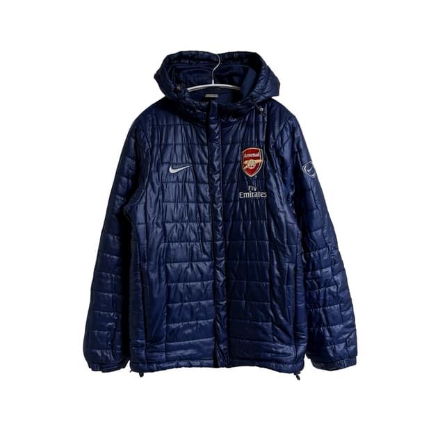 나이키 아스날 후드 패딩