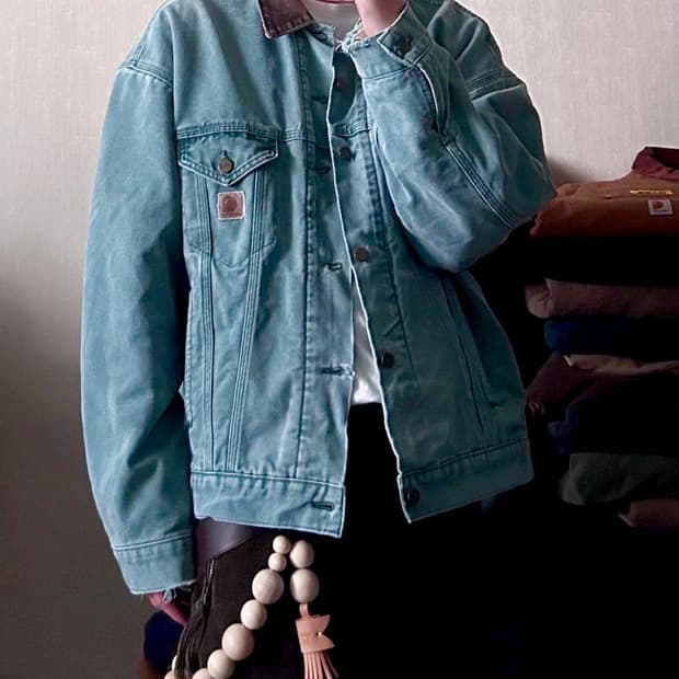 칼하트 J10 트러커 헌터그린 