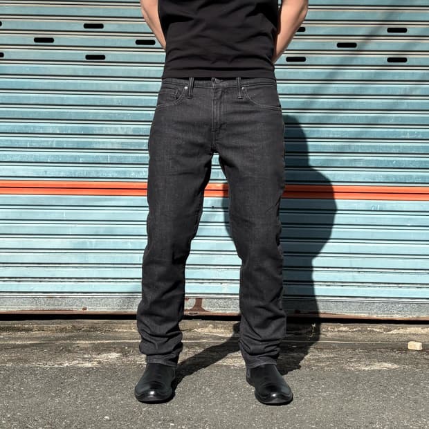 리바이스 511 블랙 데님 팬츠