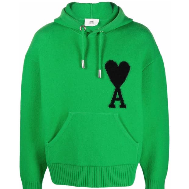 M)아미 안타르시아 울 후드티 새제품