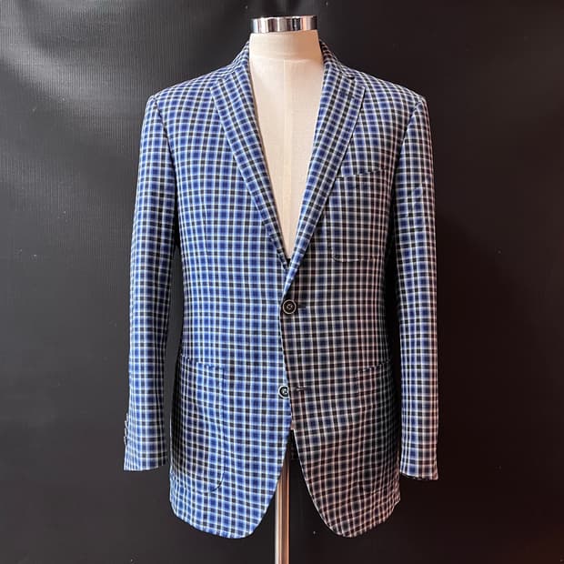 ETRO 에트로 체크 코튼 자켓 / Made in Italy /