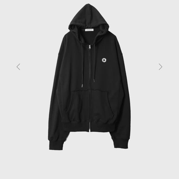 999휴머니티 evd후드집업 블랙