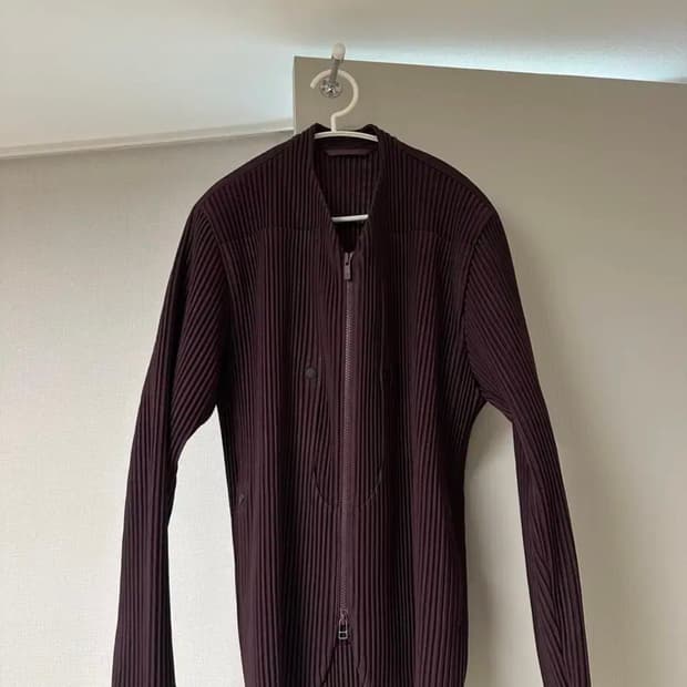 [3]옴므플리세 11월 먼슬리 쿼리 자켓 와인 퍼플