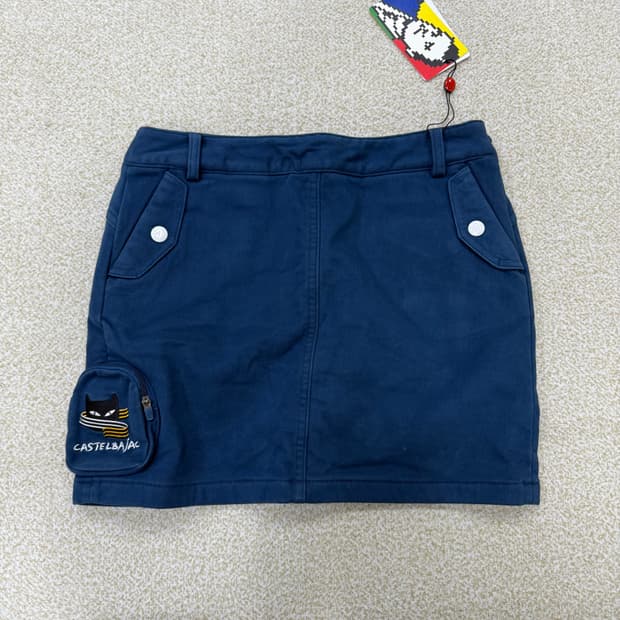 [64] 새상품 까스텔바작 기모 골프스커트 0105T1