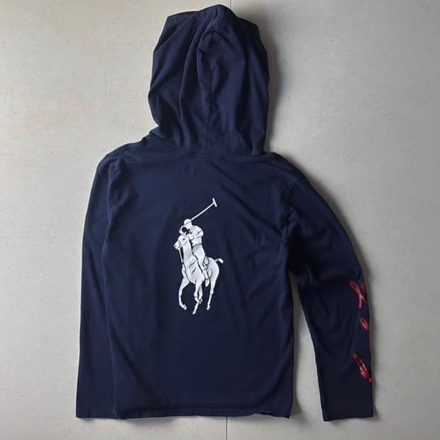 폴로 빅포니 후드티