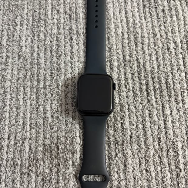 애플워치 se3 44mm 배터리 100% 미드나이트