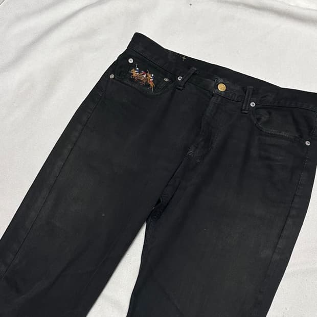 31/30 폴로랄프로렌 흑청 데님팬츠