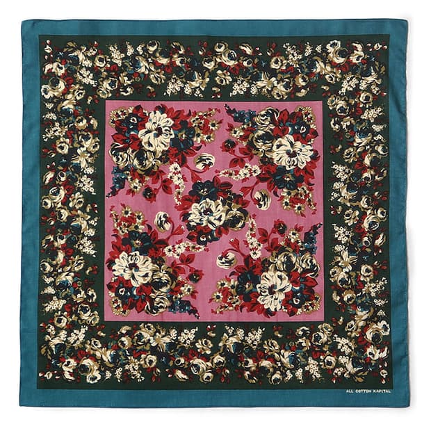 KAPITAL 캐피탈 컬러 반다나 (NADESHIKO CHAMPETRE)