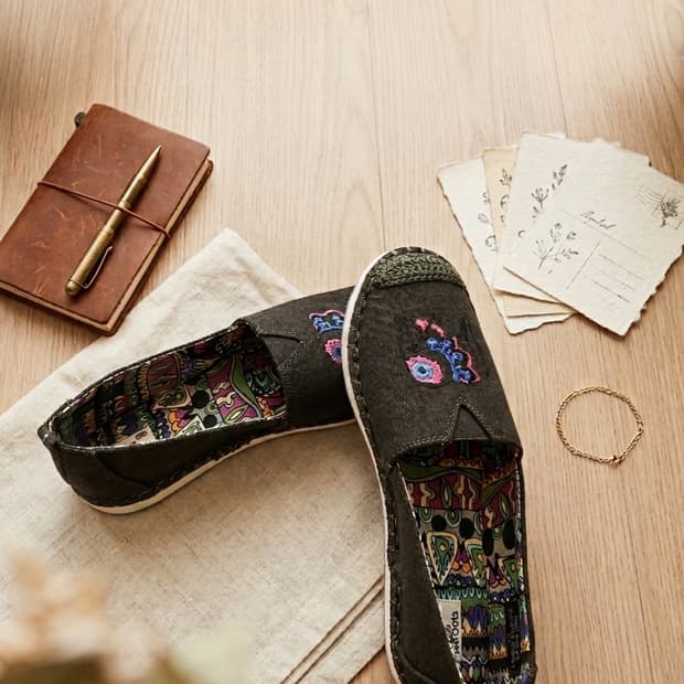 [Sakroots] 삭루츠 보헤미안 아트 프린트 슬립온