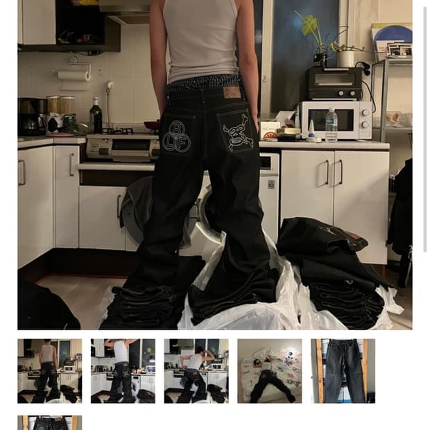 Boylongface 보이롱페이스 데님 L