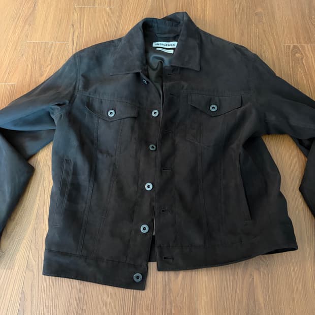 인사일런스 포우 스웨이드 트러커 자켓 Brown 