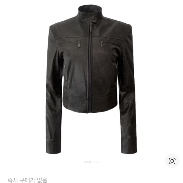 보헤미안서울 빈티지 레더 숏 자켓 브라운