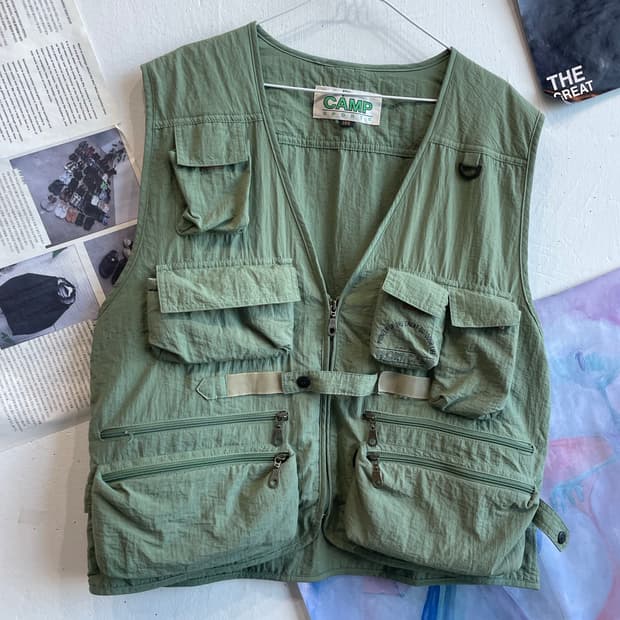 camp sports 캠핑 나일론 베스트