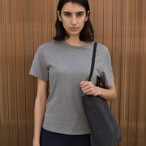 머듈 프렌치 티셔츠 그레이3