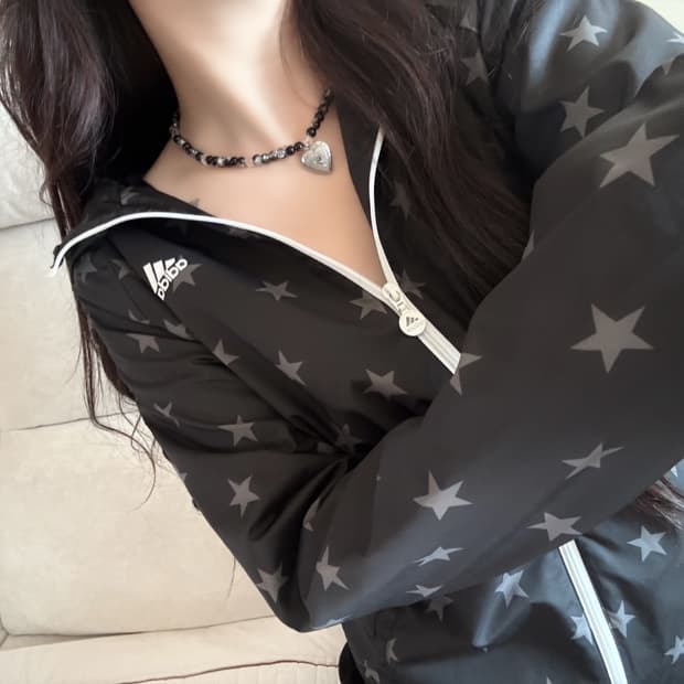 아디다스 별 바람막이 