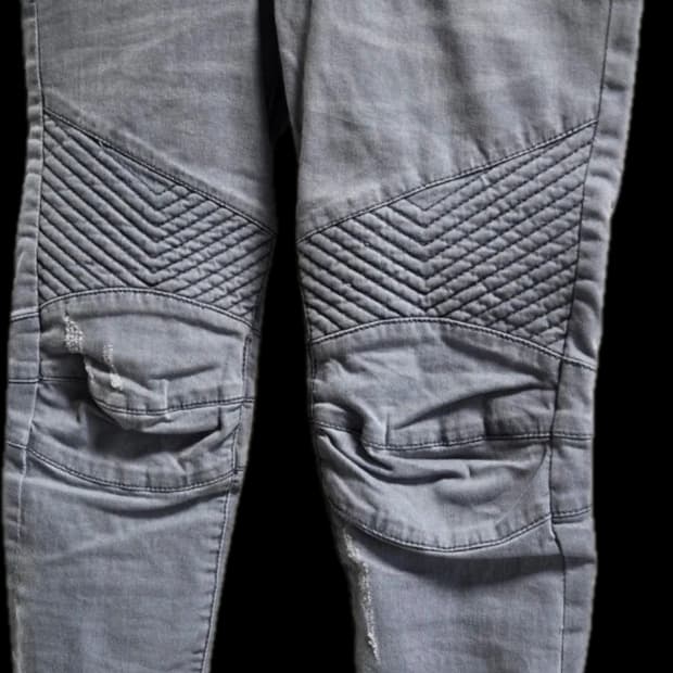 발망 바이커진 그레이 워싱