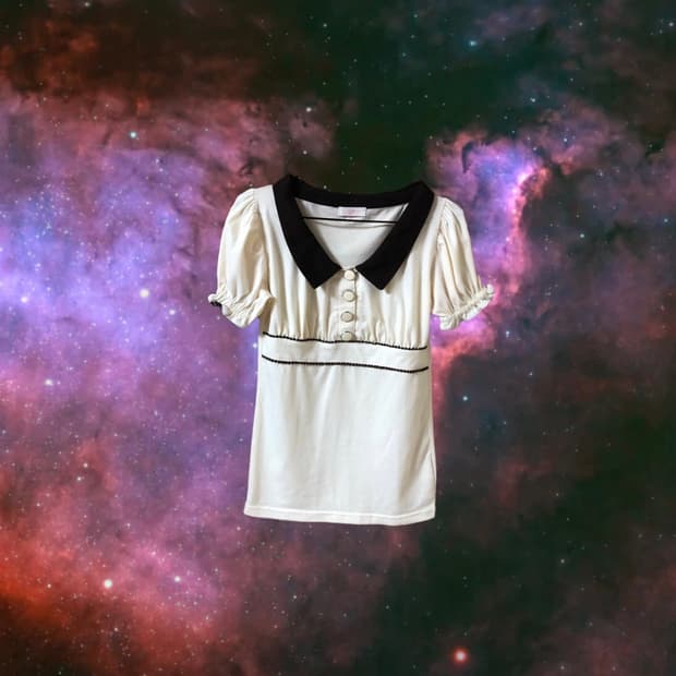 Vintage 💿 LIZLISA cream blous