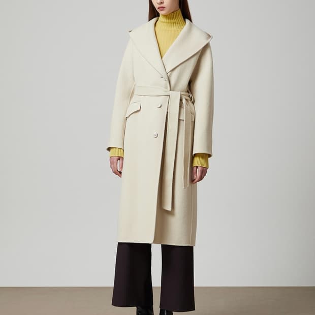 주크 모&캐시 후드 핸드메이드코트