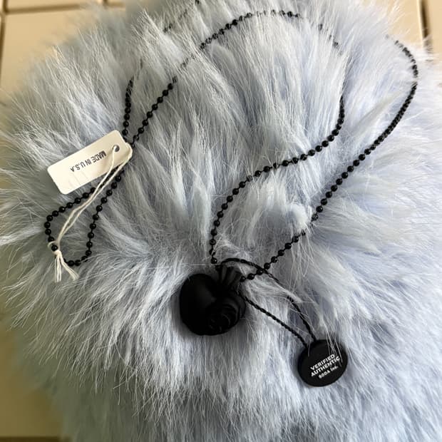 크롬히츠 목걸이 (블랙심장)