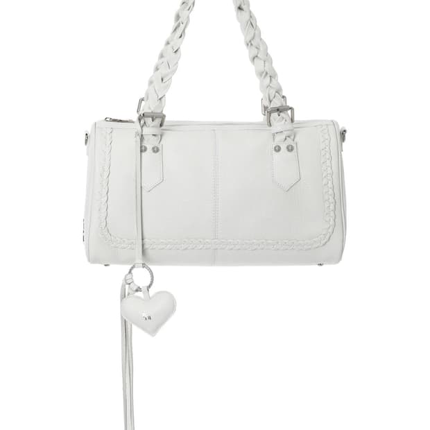 쓰리타임즈 브레이드 백 화이트