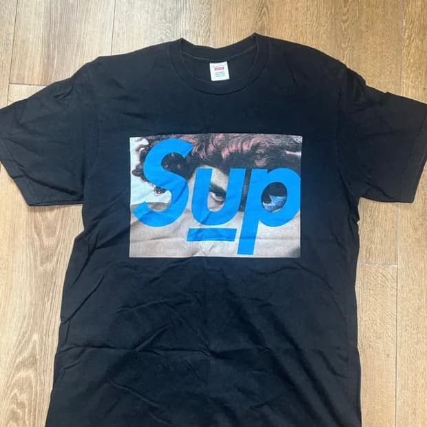 슈프림 x 언더커버 페이스 티셔츠 블랙 - 23SS