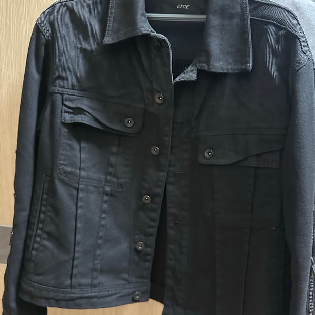 etce 지퍼 트러커자켓