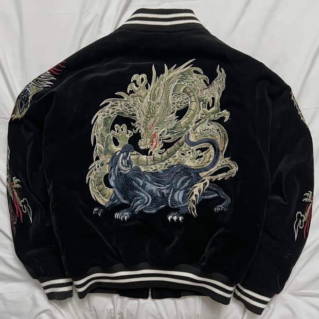 호시히메 벨뱃 스카쟌 자켓