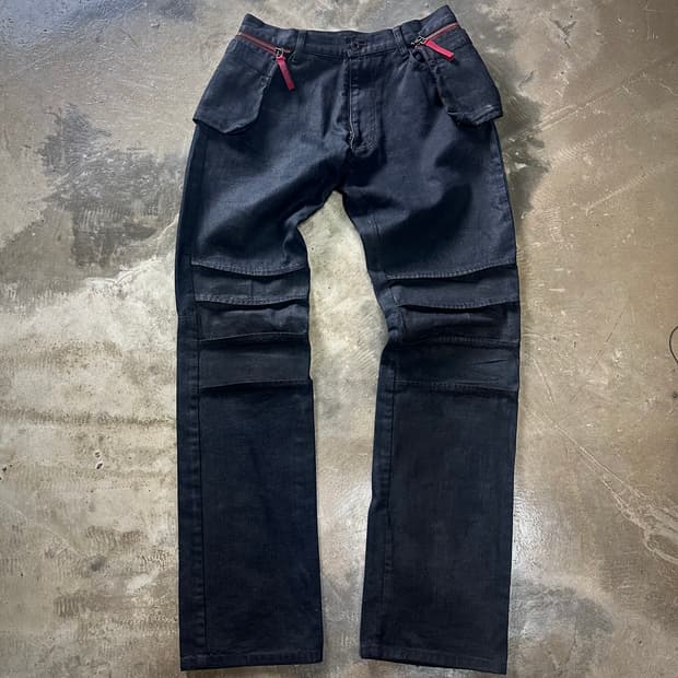 291295 homme coated gimmick jeans (MPH)