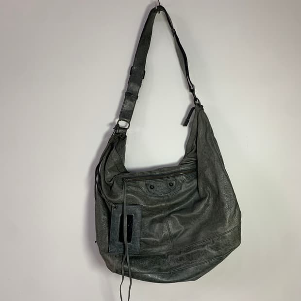 발렌시아가 모터시티 숄더백