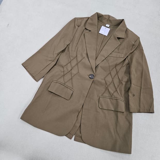 3XL 새상품 빈티지 여성 블레이저 자켓 0716Y