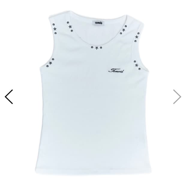 톰비드 스타 스터드 슬리브리스