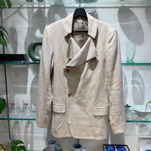 노부유키 마츠이 detachable collar jacket