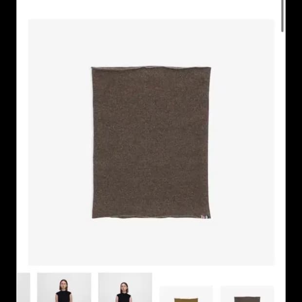 익스트림 캐시미어 튜브탑