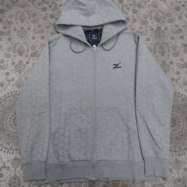 mizuno 미즈노 볼록 로고 후드집업 2XL