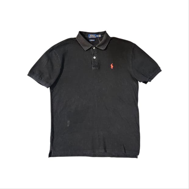 폴로 랄프로렌 블랙 PK 반팔 티셔츠 (2XL)