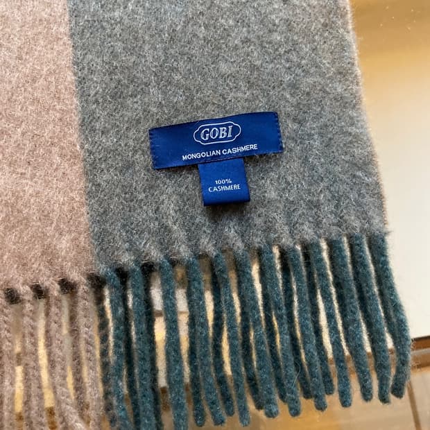 고비 캐시미어 머플러