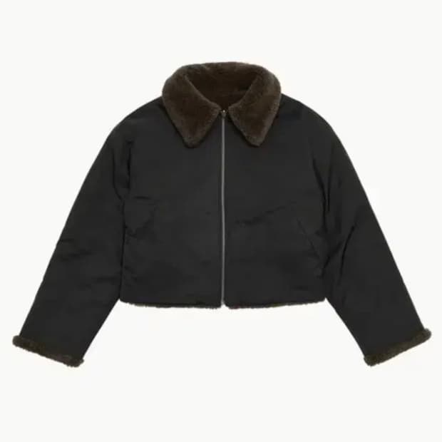 아모멘토 리버시블 시어링 퍼자켓