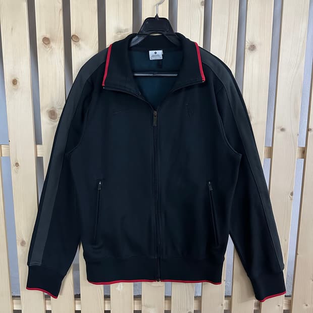 (S) 나이키 맨체스터 유나이티드 블랙 져지 트랙탑