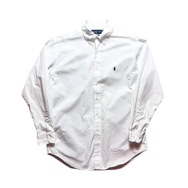 폴로 화이트 셔츠
