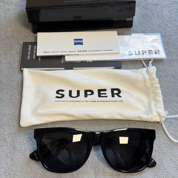 슈퍼(SUPER) 선글라스 002 블랙