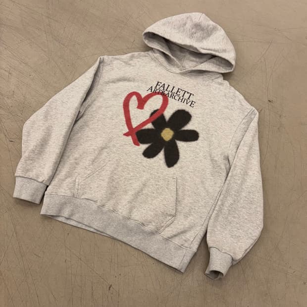 팔렛 빅로고 후드티