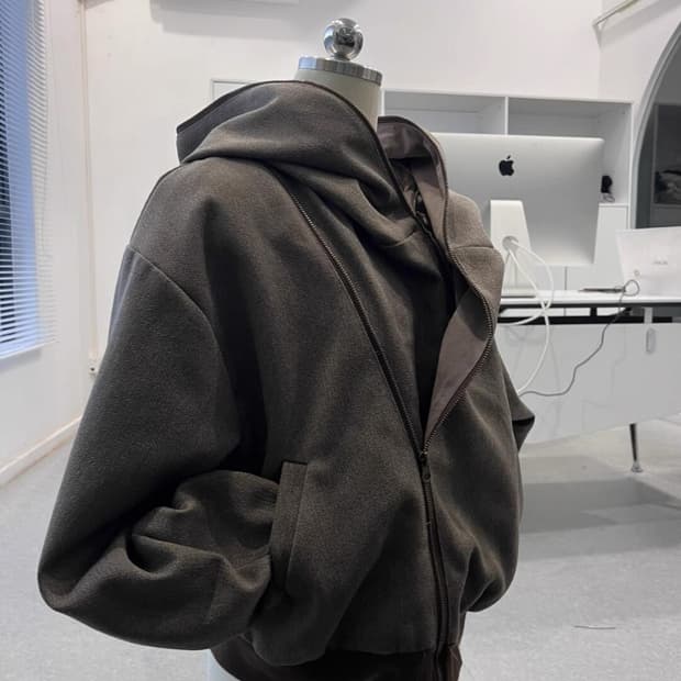 american brown hood jip-up