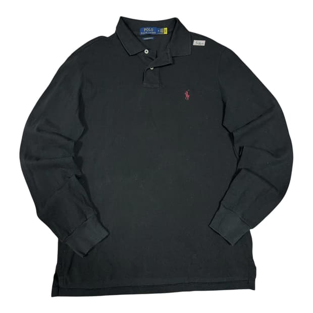 ✨ (바배) 폴로 랄프로렌 블랙 카라 PK 롱슬리브