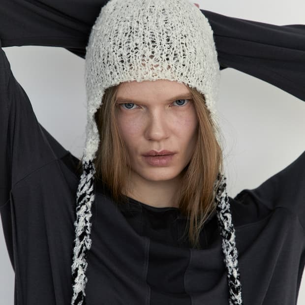 DARED 데어드 HANDMADE BRAID WOOL BONNET 모자