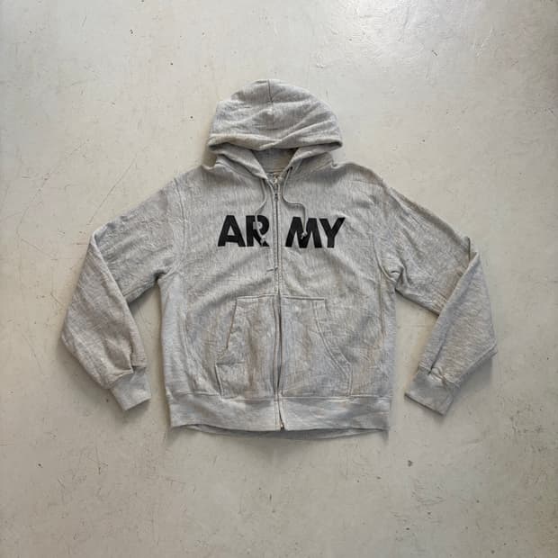 US ARMY USA OG 빈티지 후드집업 자켓 M