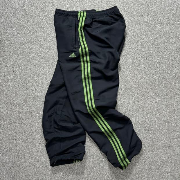 아디다스 다크그린 트랙팬츠 100
